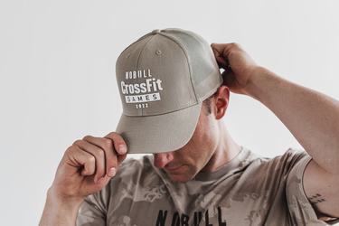 Nobull Crossfit Games® 2022 Curved-Brim Trucker Women's Hats Grey | Australia (QC9832)